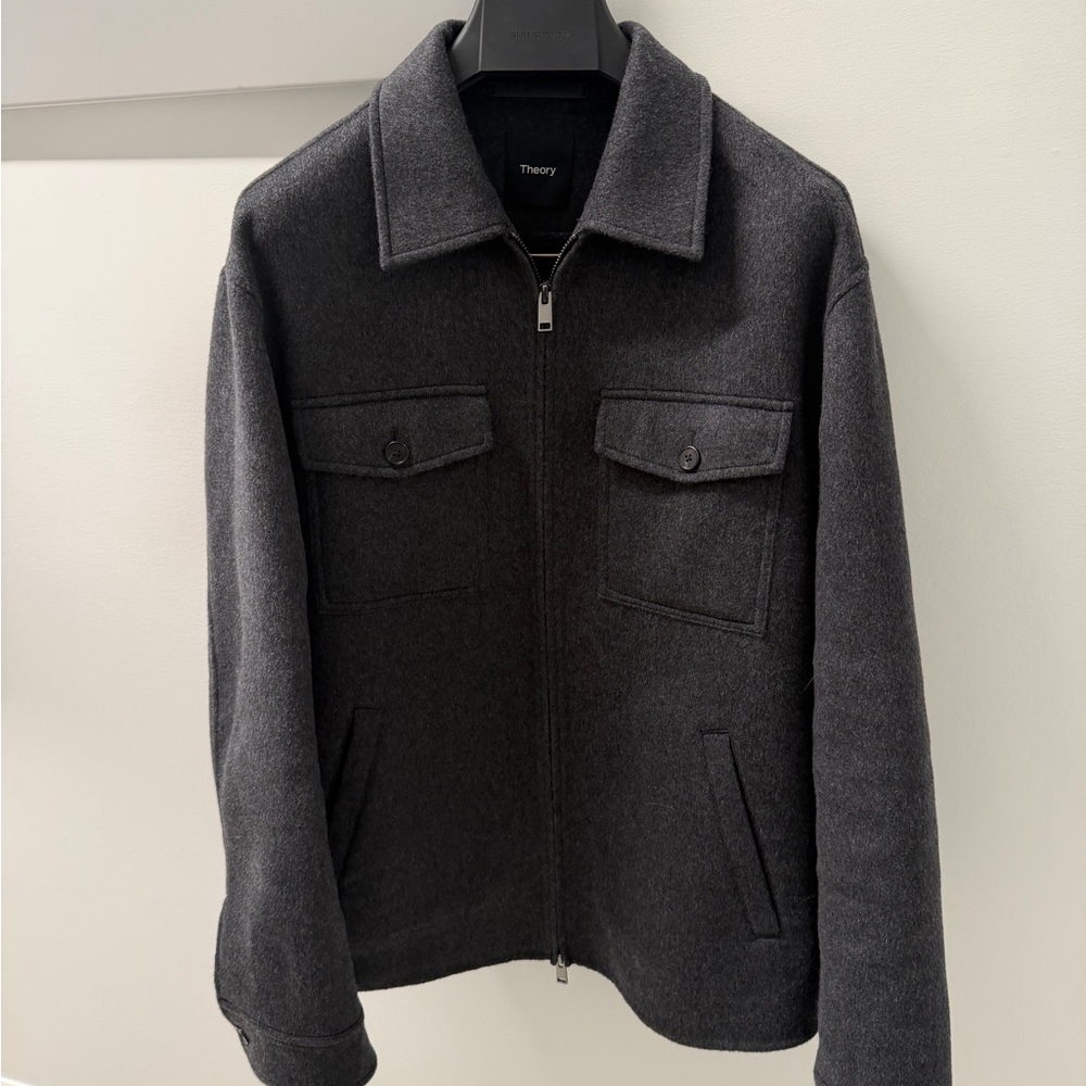 Theory Men's Dark Gray Vena Jacket